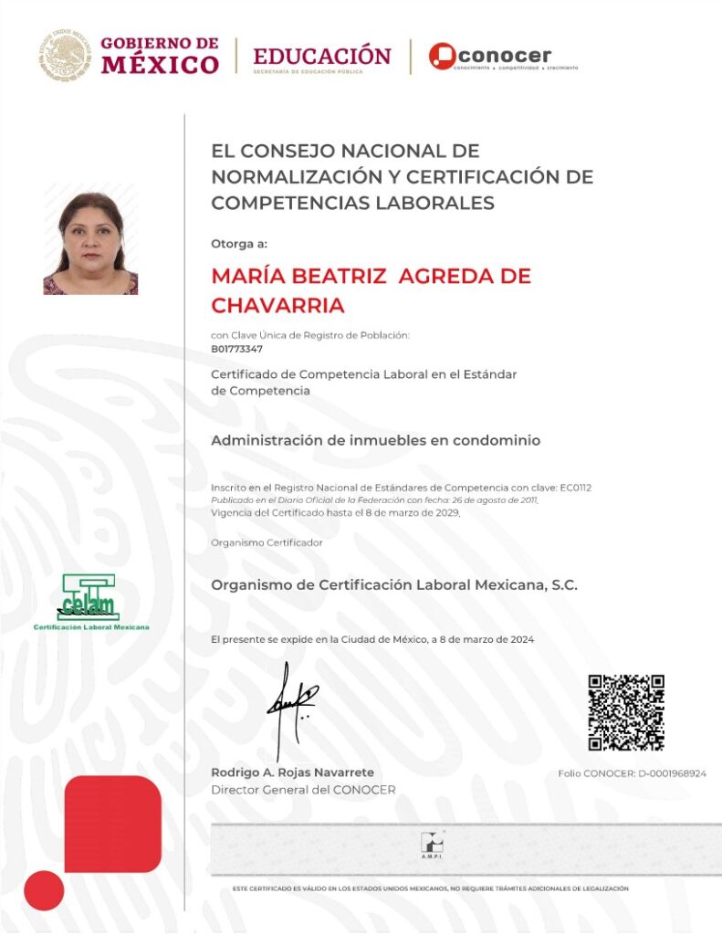 certificado administrador racher